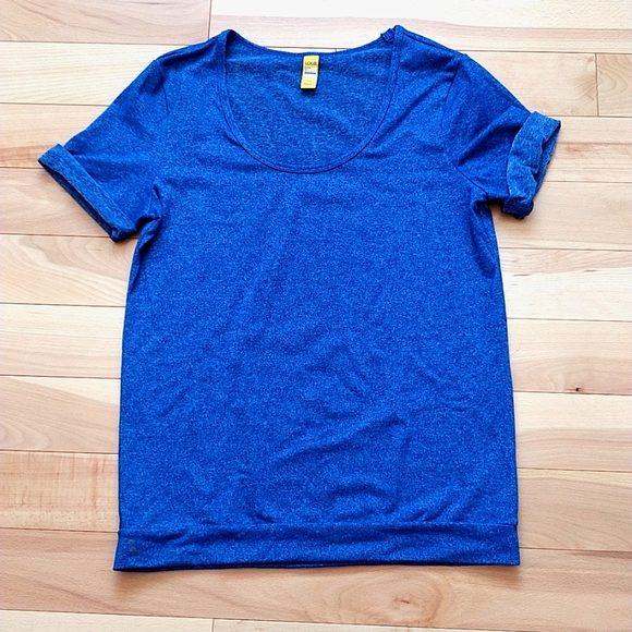 Lole ocean-blue jogging t-shirt - Picture 1 of 6